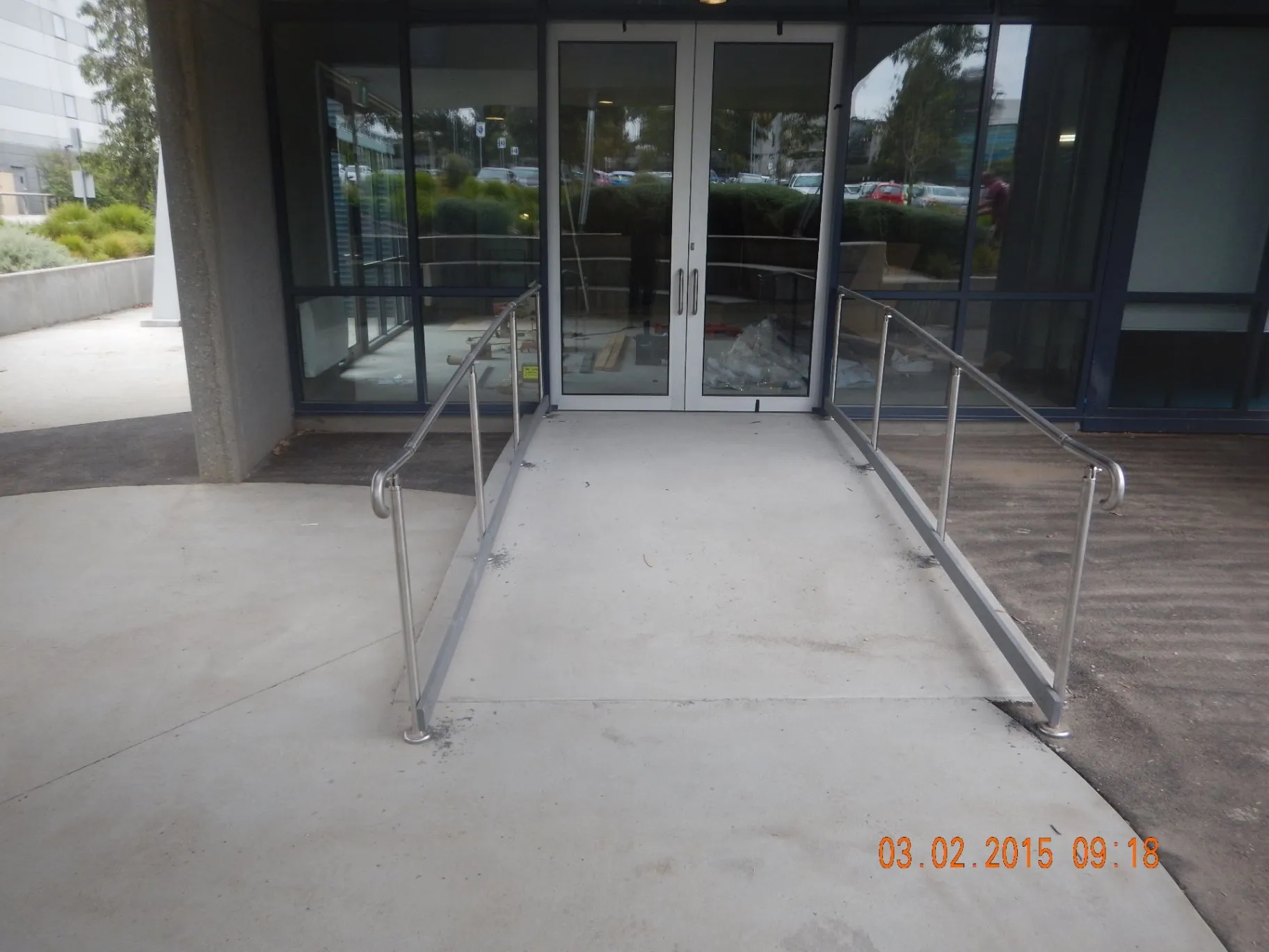 Completed Monash internal room and glazed partition