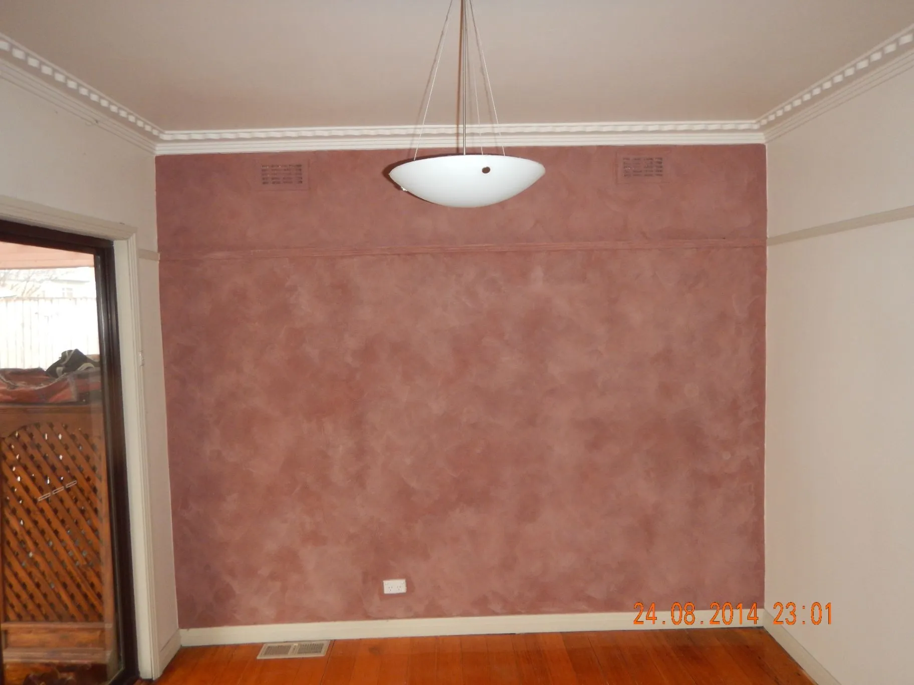 Bentleigh East interior opened back to timber studs during demolition